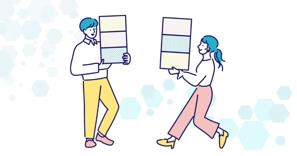 収入保障保険と定期保険の組み合わせをイメージした画像