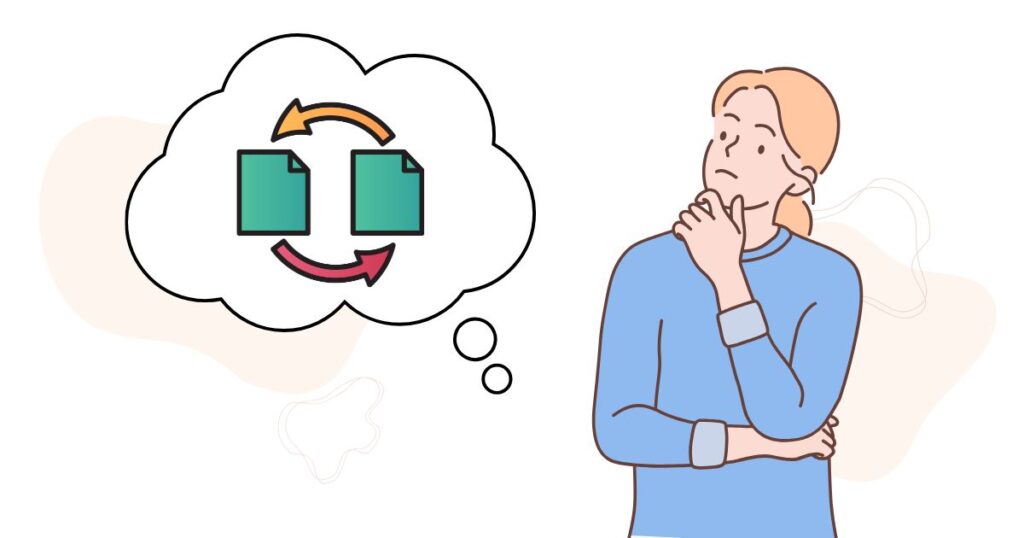 定期保険と終身保険の切り替えを表す画像