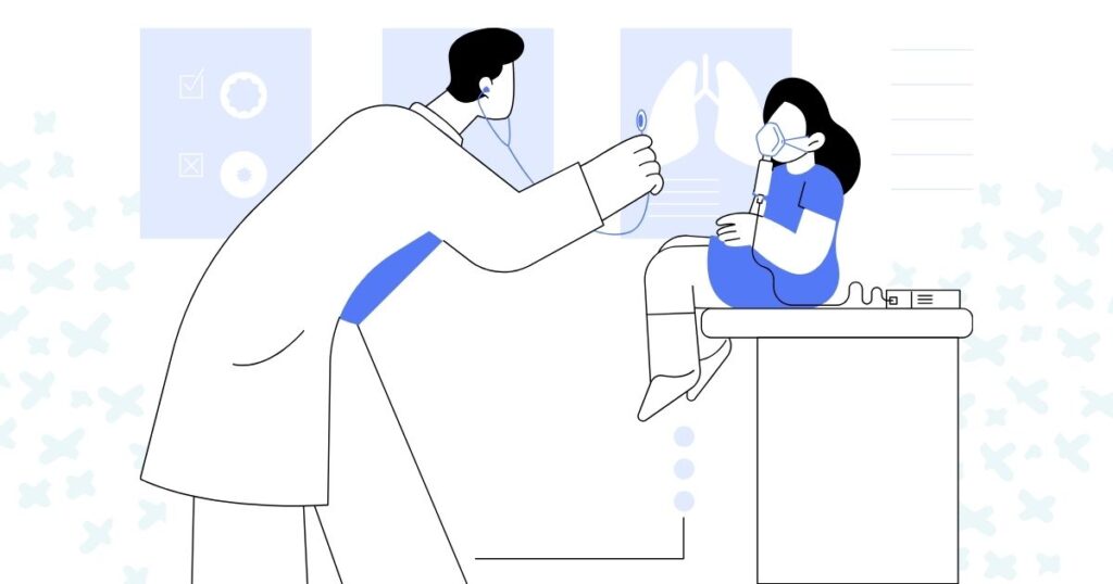 喘息の治療に使える公的制度を表す画像