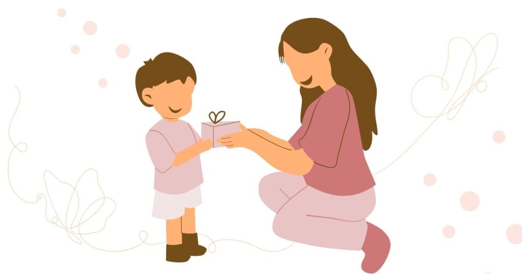 子供の終身保険はプレゼントをイメージした画像